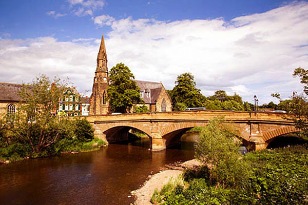 Northumbrian Hills is a short drive away from the market town of Morpeth