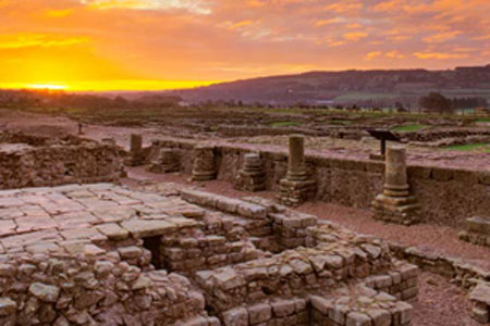 Northumbrian Hills is close to historic roman sites and hadrians wall